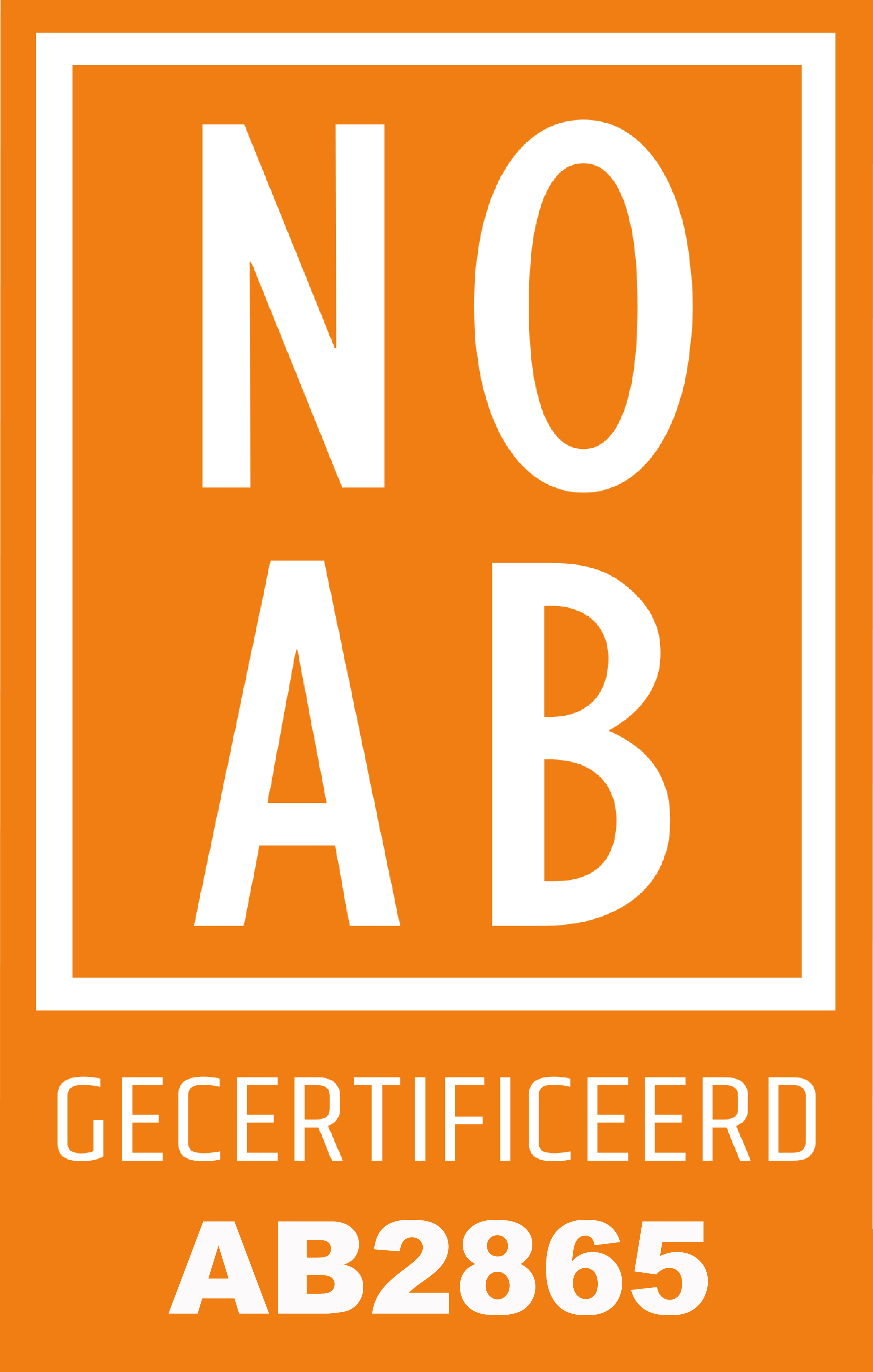 NOAB Gecertificeerd — AB2865